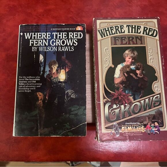 Where the Red Fern Grows VHS & Book - Picture 1 of 5